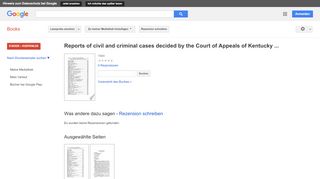 
                            9. Reports of Civil and Criminal Cases Decided by the Court of Appeals ...