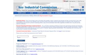 
                            1. Representative Login - Industrial Commission - Ohio.gov