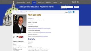 
                            11. Representative Mark Longietti - PA House of Representatives