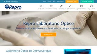 
                            5. Repro Laboratório Óptico - Repro Produtos Ópticos