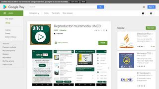 
                            13. Reproductor multimedia UNED - Apps on Google Play