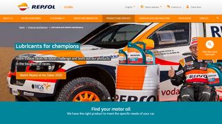 
                            9. Repsol Motor Oil - Lubricants for champions | Repsol