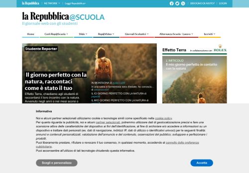 
                            1. Repubblica@SCUOLA - Il giornale web con gli studenti