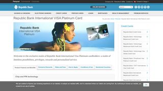 
                            10. Republic Bank International VISA Platinum Card | Republic Bank