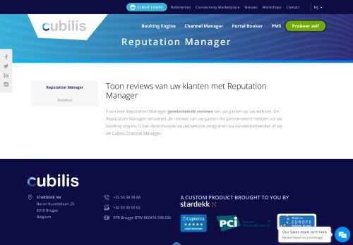 
                            7. Reputation manager :: Cubilis Hotel Software