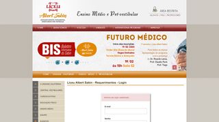 
                            6. Requerimentos - :: Liceu Albert Sabin Ribeirão Preto - Ensino Médio