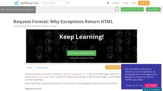 
                            5. Request Format: Why Exceptions Return HTML > Symfony RESTful API