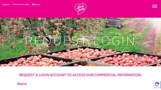 
                            1. Request Login | Pink Lady Apples