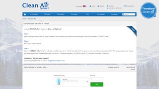 
                            7. Request offer - Air Purifiers Air Cleaners Ionizers – Clean Air Optima ...