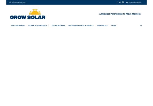 
                            10. Request Solar Assistance | Grow Solar