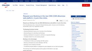
                            5. Request your Booking on the new CMA CGM eBusiness web ...