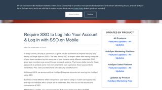 
                            10. Require SSO to Log Into Your Account & Log in with SSO on Mobile