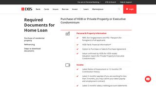 
                            9. Required Documents for Home Loan - DBS Bank