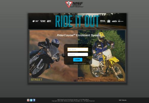 
                            8. RES Login - Motorcycle Safety Foundation