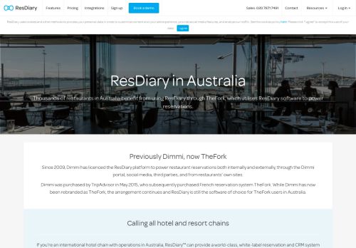 
                            12. ResDiary Australia | ResDiary