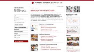 
                            10. Research Alumni Netzwerk - Heidelberg Alumni International - Uni ...