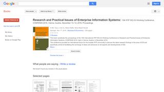 
                            12. Research and Practical Issues of Enterprise Information Systems: ... - Google Books Result