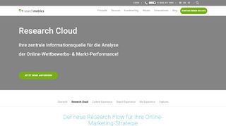 
                            9. Research Cloud - Daten für Search & Content Marketing - Searchmetrics