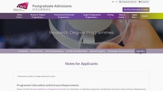 
                            12. Research Degree Programmes : Apply Now | CityU Postgraduate ...