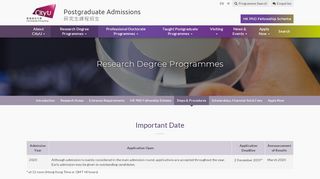 
                            5. Research Degree Programmes : Steps and Procedures | CityU ...