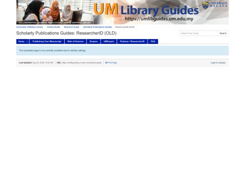 
                            12. ResearcherID - Scholarly Publications Guides - Library Guide at ...