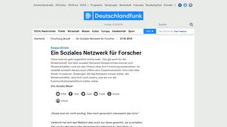 
                            4. ResearchGate - Ein Soziales Netzwerk für Forscher (Archiv)