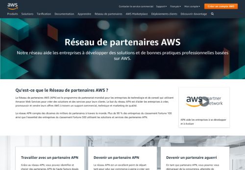 
                            2. Réseau de partenaires AWS