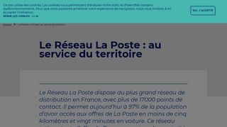 
                            8. Réseau La Poste - Le Groupe La Poste