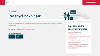 
                            1. Resebyrå bokningar