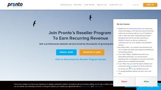 
                            4. Reseller Program - Pronto Marketing