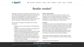 
                            13. Reseller worden? - taxiID