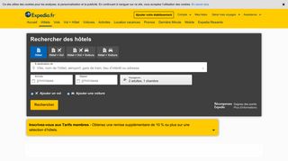 
                            3. Réservation d'hôtel : offres et hôtels pas chers | Expedia.fr