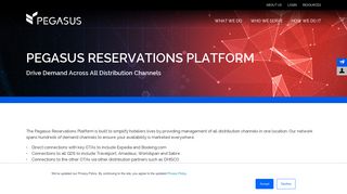 
                            3. Reservations Platform - Pegasus Solutions