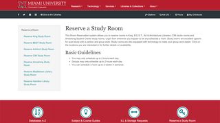 
                            3. Reserve a Study Room | Miami University Libraries