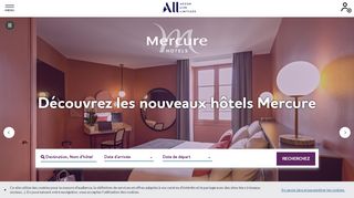
                            5. Réservez votre hôtel 3 ou 4 étoiles au meilleur prix - Mercure France