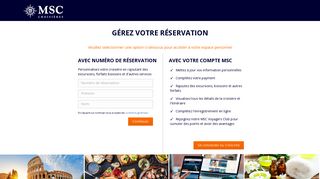 
                            3. Réservez votre parking avec MSC - MSC Croisières