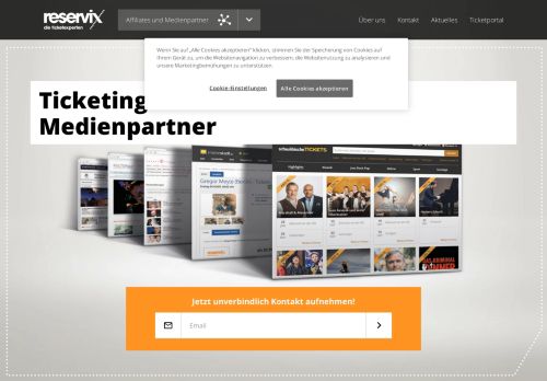 
                            6. Reservix GmbH: Affiliates und Medienpartner