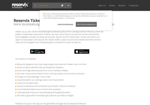 
                            10. Reservix GmbH: TicketApp