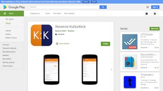 
                            8. Reservix Kulturklick – Apps bei Google Play