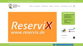 
                            2. Reservix – Tourist Information Meppen