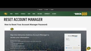 
                            6. Reset Account Manager - Edmonton Eskimos