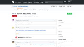 
                            4. reset admin password · Issue #153 · mailcow/mailcow-dockerized ...