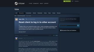 
                            10. Reset client to log in to other account :: TERA General Discussions