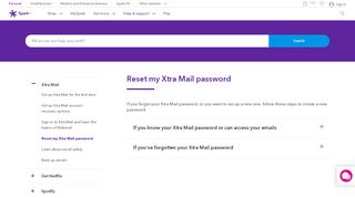 
                            5. Reset my Xtra Mail password | Spark NZ