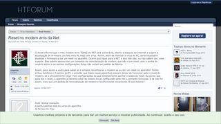 
                            10. Reset no modem arris da Net | HT Forum