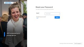 
                            3. Reset Password - AIESEC