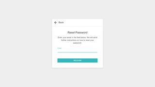 
                            4. Reset Password - Meltwater - Login