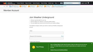 
                            3. Reset Password | Weather Underground