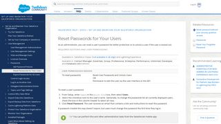 
                            4. Reset Passwords for Your Users - Salesforce Help