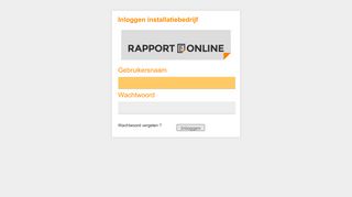 
                            11. Reset wachtwoord - Rapport Online